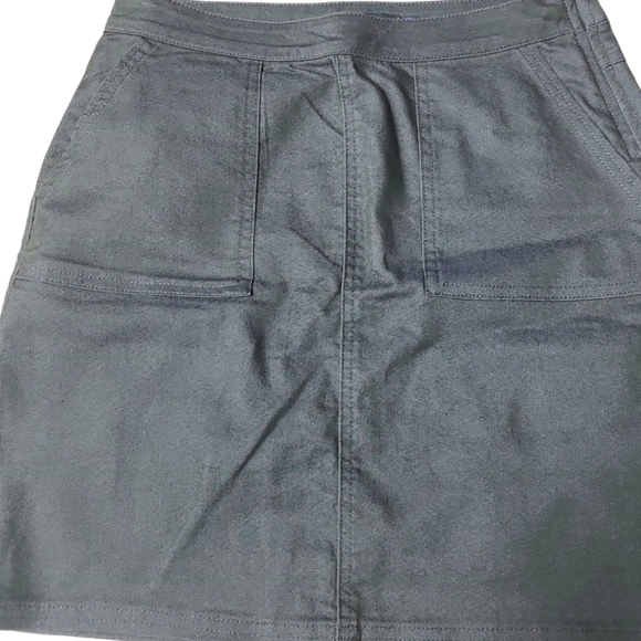 Prana Olive Green Mini Skirt NWOT - Picture 3 of 11